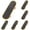 Random 6PCS, variant on Bird Parrot Intelligence Toys Mini Training Skateboard For Budgies Parakeet