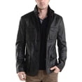 thumbnail image 3 of NOORA Men's Pure Slim Fit Outerwear Jacket 244A, 3 of 8
