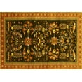 thumbnail image 1 of Ahgly Company Indoor Rectangle Oriental Yellow Industrial Area Rugs, 5' x 7', 1 of 4