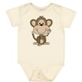 thumbnail image 3 of Inktastic Monkey Boys or Girls Baby Bodysuit, 3 of 5