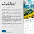 thumbnail image 6 of Inspiration | 2026 12x24" (Hanging) Monthly Square Wall Calendar | Plato, 6 of 9