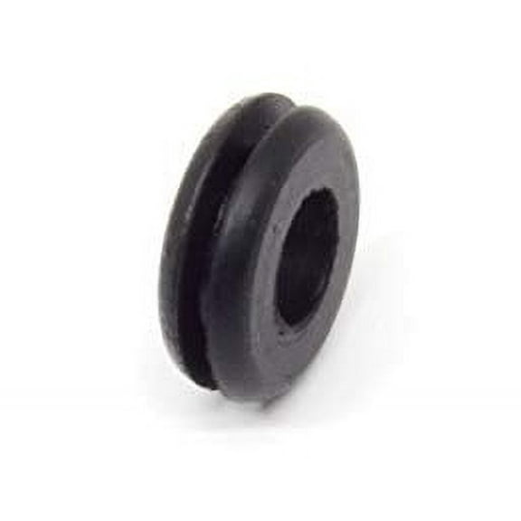 dangoodbuy inner Diameter 5/8" Rubber Push-in Grommet, Black 12 Piece
