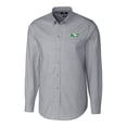 thumbnail image 2 of Men's Cutter & Buck  Charcoal North Dakota Oxford Stretch Long Sleeve Button-Down Dress Shirt, 2 of 3