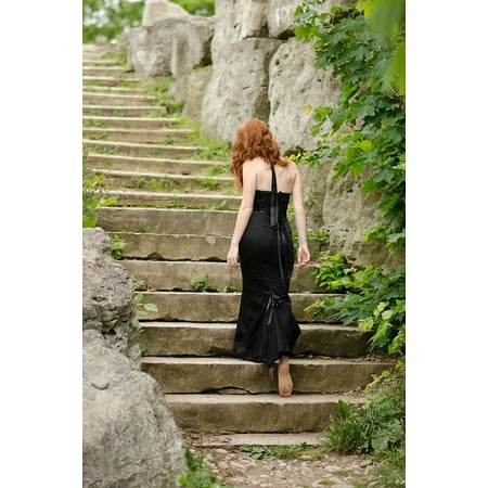 - LAMINATED POSTER Dress Ginger Fashion Hair Red Woman Female Poster Print 24 x 36