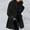 Black, variant on Womens Winter Fashion Long Overcoat Long Sleeve Cardigan Solid Casual Wool Coat Trench Jacket Warm Loose Outwear Car Coat Women 3x Rain Jacket Women Women's Coats Womens Coats Winter plus Size