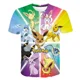 thumbnail image 3 of Camisetas de verano para niñas con dibujos animados de Marios, camisetas con estampado de anime Super Mario para niños, camisetas de manga corta de verano para niños, 3 of 5