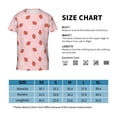thumbnail image 2 of Wukai Hand Drawn Strawberry Youth Unisex Short Sleeve T-Shirt for Boys, Girls, Teens, and Kids-Small, 2 of 7