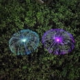 thumbnail image 2 of Juego de 3 luces solares de jardín de fibra de vidrio impermeables, luces solares decorativas para caminos al aire libre, iluminación de seguridad, jardín, patio, césped, luces solares de jardín., 2 of 5