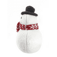thumbnail image 3 of Christmas Holiday Decor White Snowman Tumbler with Hat Scarf Ultra Soft Plush Cushion Pillow for Home Sofa, 3 of 6