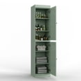 thumbnail image 3 of 100% Solid Wood 16.5" Bathroom Cabinet with Doors, 3 of 5