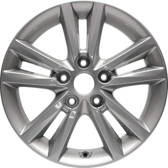 New Replica Aluminum Wheel Rim 16 Inch Fits 15-17 Hyundai Sonata 5-115mm 10 Spokes