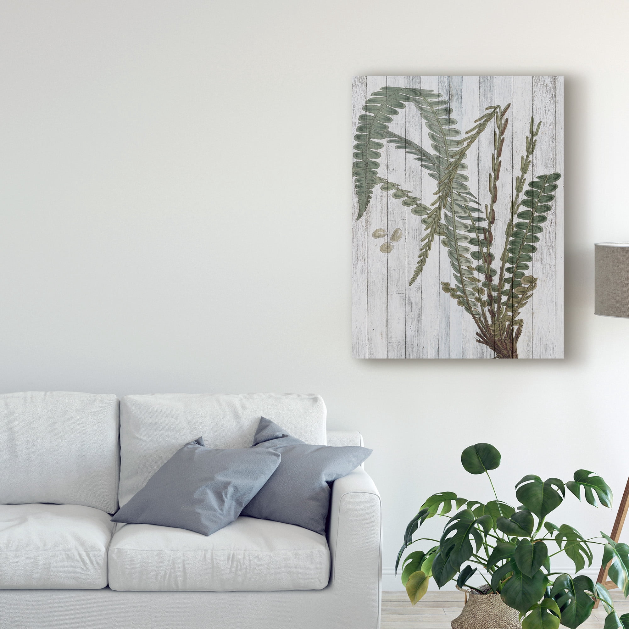 Trademark Fine Art 'Rustic Greenery IV' Canvas Art by Studio W