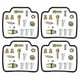 thumbnail image 2 of Applicable FOR Suzuki GSX600F 1988-1996 GSX-F 600 GSX600F GSX 600 Motorcycle carburetor repair kit Fuel system float plunger diaphragm, 2 of 2