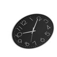 thumbnail image 4 of Non Ticking Wall Clock, Silent 8 Inch Round Clock With Easy To Read Numerals, Light Transmitting Glass For Office Classroom Bedroom Bathroom, 4 of 8