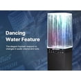 thumbnail image 5 of Emerson EHS-2001 Sistema de altavoces con torre de luz de agua danzante con Bluetooth y radio FM, altavoz inalámbrico de pie con espectáculo de luces de fuente de agua LED, sonido cristalino, transmis, 5 of 5