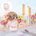 thumbnail image 2 of Caja de dulces de flores de papel de 10 piezas Caja de regalo de recuerdo de boda Caja de dulces de chocolate hueca con 10 cintas para despedida de soltera Aniversario Fiesta de cumpleaños Favor JFHHH pequeña, 2 of 5