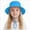Z52-Blue, variant on Girls Boys Outdoor Play Hat 1-3 Years Outdoor Sun Hat For Toddler Baby Kids Fishing Hat UPF 50+ Breathable Sun Hat Beach Hat