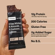 RXBAR, Chocolate Sea Salt Gluten-Free Protein Bars, 12 Count