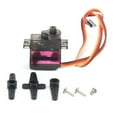 thumbnail image 2 of Metal Geared Servo, Mini Gear Servos Quick Response Durable DC4.8V-6V  For DIY, 2 of 8