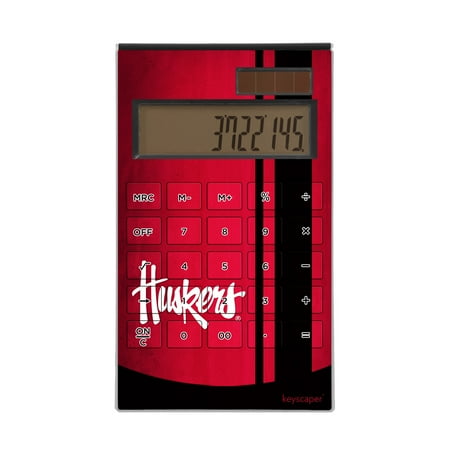 Nebraska Cornhuskers Desktop Calculator NCAA