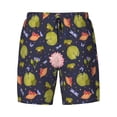 thumbnail image 4 of Lsque Mens Swim Trunks Frog And Flowers Pattern - Bathing Suit Compression Liner - Beach Swim Shorts Swimwear - (S-3XL) - Stretch Quick Dry -Medium, 4 of 9