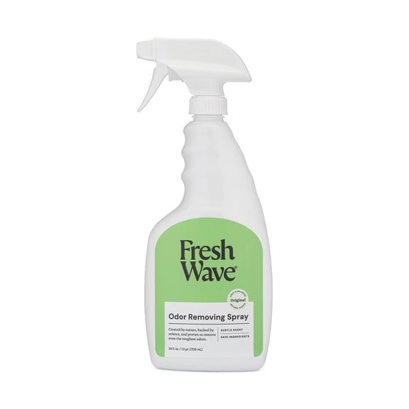 Fresh Wave Original Scent Odor Eliminator Spray & Air Freshener, 24 fl. oz. | Odor Absorber for Home, Furniture, Fabrics & Trash | Safer Odor Relief