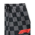 thumbnail image 2 of Formula 1 Racing Boys Checkered Mesh Shorts, Sizes 4-18, 2 of 3