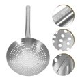 thumbnail image 3 of Skimmer Ladle Skimmer Spoon Stainless Steel Skimmer 9.4 for Cooking Frying Skimming Colander/Strainer Kitchen Tools, 3 of 9