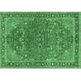 thumbnail image 1 of Ahgly Company Indoor Rectangle Persian Emerald Green Traditional Area Rugs, 7' x 9', 1 of 4