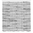 thumbnail image 3 of Ambesonne Rustic Home Shower Curtain, Parquet Wood Retro, 69"Wx70"L, Taupe Grey, 3 of 3