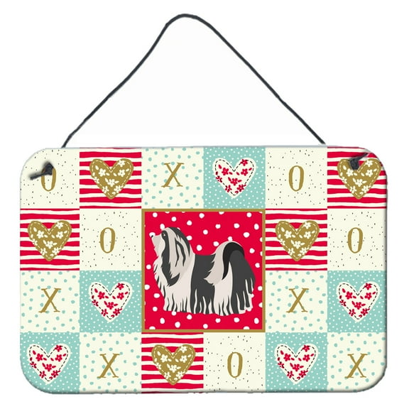 Carolines Treasures CK5841DS812 Havanese 1 Love Wall or Door Hanging Prints 8x12 multicolor
