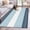 blue, variant on 3'x5' Area Rugs, Haze Blue Aqua Stripe Indoor Outdoor Area Rug for Living Room Bedroom, Modern Art Horizontal Striped Washable Bathroom Rugs Kitchen Floor Carpet Mats Home Decor Aesthetic