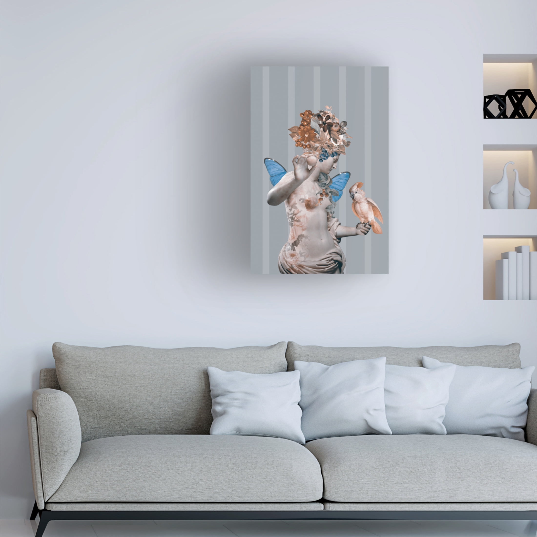 Trademark Fine Art Andrea Haase Tribute To the Delicate Strength of Women Vi Canvas Wall Art