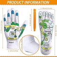 thumbnail image 2 of Acupressure Reflexology Tools Set 4 Pcs Socks And Gloves, Tutorial Reflexology Gloves Separate Socks With Point Massage Tools Tired Relief, 2 of 5