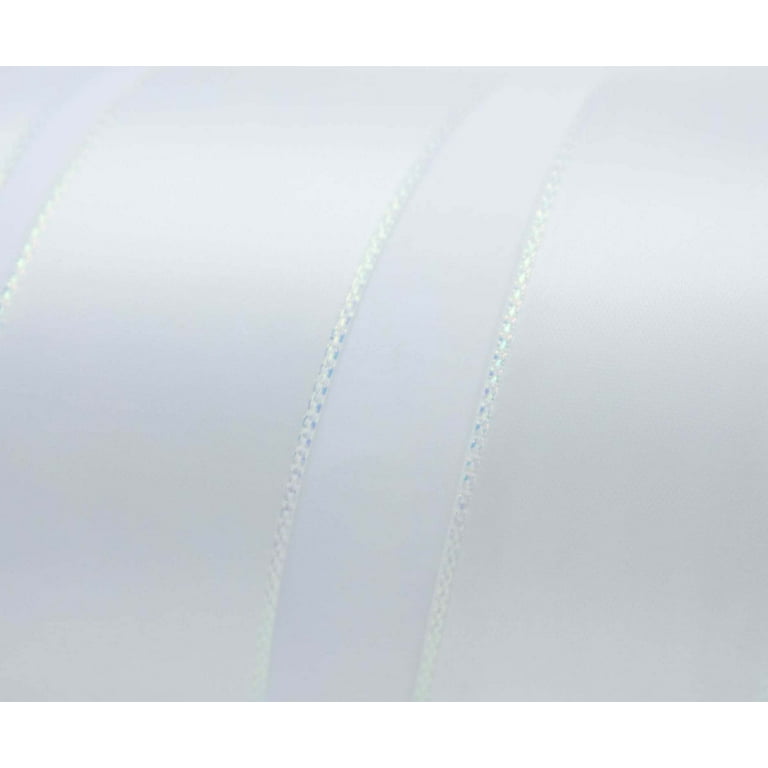 Offray Ribbon, White Opal 1 1/2 inch Galena Metallic Ribbon for Wedding,  Crafts, and Gifting, 9 feet, 1 Each - DroneUp Delivery