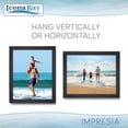 thumbnail image 3 of Icona Bay 8x10 Black Picture Frame, Modern Style, 4 Pack, Impresia Collection (US Company), 3 of 6