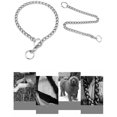 thumbnail image 4 of dog necklace chain dog necklace collar dog metal necklace collar iron pet necklace Dog Necklace Chain Iron Seamless Welding Bite Resistant Pet Metal Necklace Collar for Pet Dog Cat ANGGREK Otros, 4 of 8
