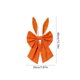thumbnail image 2 of Decoraciones de Pascua para el Cuello Del Arco Del Oído Del Conejo Del Hogar, Decoración Del Hogar de la Fiesta de Navidad de 40x20cm, Rosa Amarillo Naranja Azul Marino Nudo Negro, 2 of 6