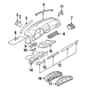 Genuine OE Mercedes-Benz Cluster Assembly - 140-440-49-11