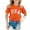 Orange, variant on WOYY Toddler Girls Short Sleeve Tee Shirt Usa Print Casual Tshirt Summer Kids T Shirt Top