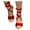 Red, variant on Lace up Gladiator Sandals for Women Strappy Flats Fashion Tie up Open Toe Slide Sandals