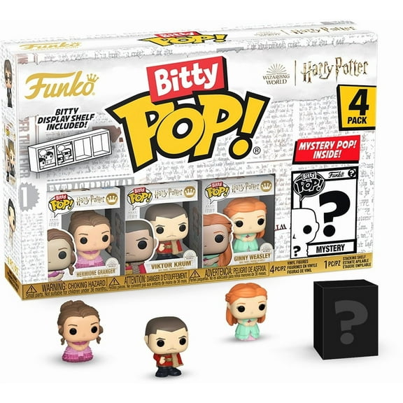 FUNKO Bitty POP!: Harry Potter and the Goblet of Fire - Hermione 4-Pack