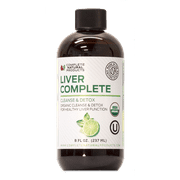 Liver Complete - Organic Liquid Liver Cleanse Detox Supplement for High Enzymes, Fatty Liver, & the Gallbladder