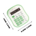 thumbnail image 3 of Scientific Calculators Graphing Calculator Silent Mini Calculator Back to School Calculator - Cute & Compact 8-Digit Solar/Battery Powered With Sensitive Keys For Office Home School, 3 of 5