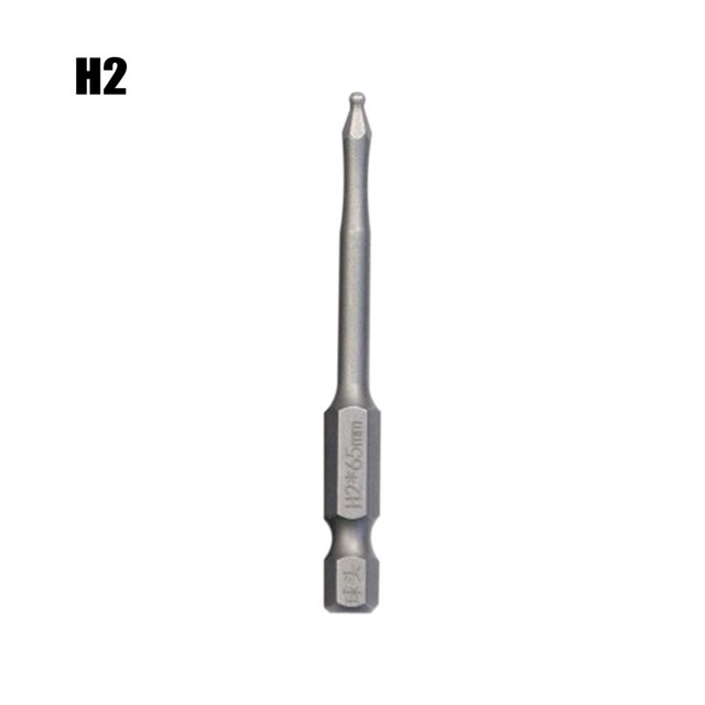 1 Pcs Ball End Hex Screwdriver Bit Metric Hex Bit 65mm Long Magnetic Driver Bit
