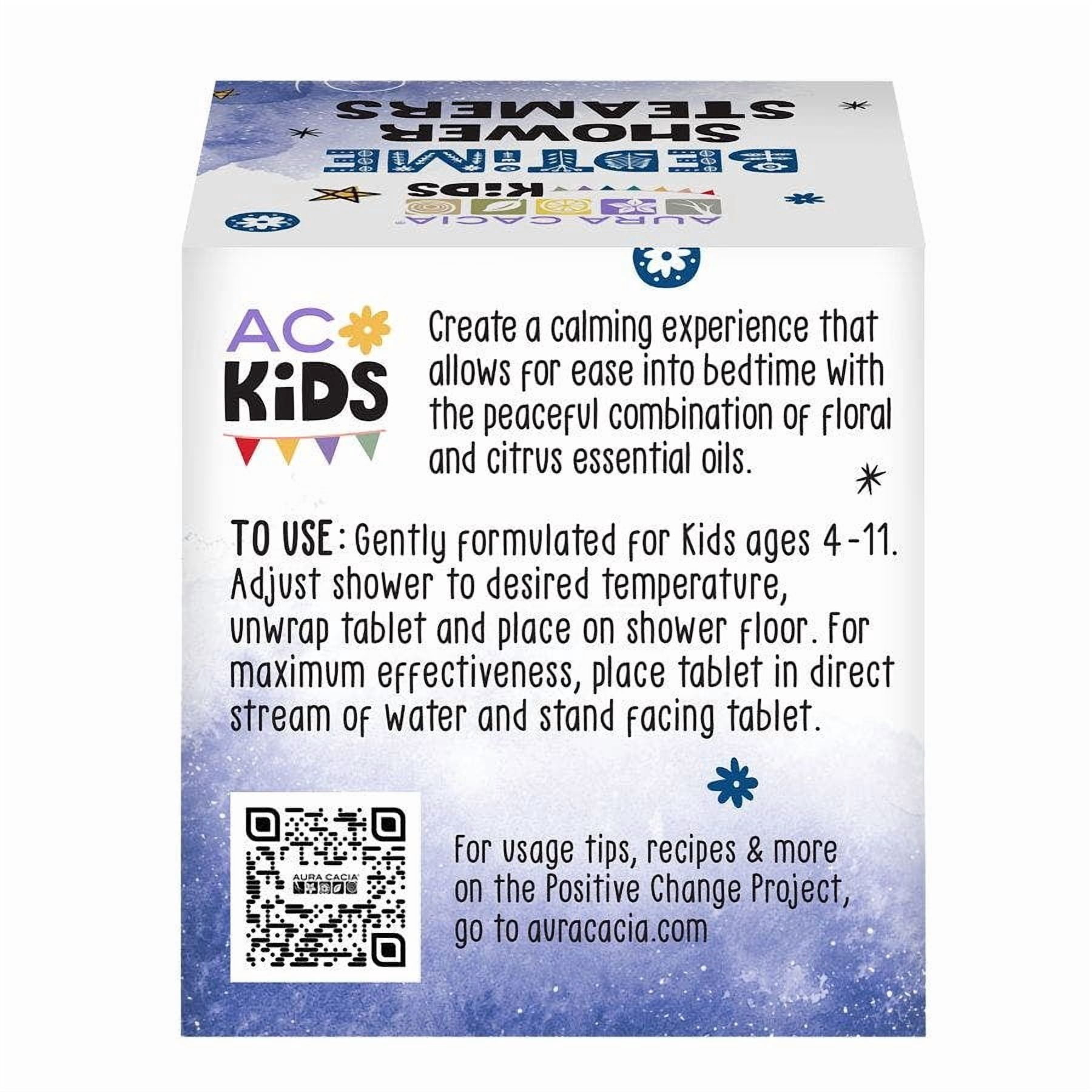 (Pack Of 6) Aura Cacia Steamers Shower Kids Bedtime 3 Oz