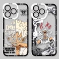 thumbnail image 2 of O-one Piece funda transparente Luffy para Samsung Galaxy S23 S22 Ultra S21 S20 FE S10 Plus Note 20 10 Pro 9 A14 A24 A34 A54, cubierta suave, 2 of 5