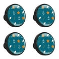 thumbnail image 1 of 4 Pcs Anchor Knobs for Kitchen Cabinet Cupboard Dresser Bookcase Drawer Pulls Handles Round Home Decor, 1 of 5