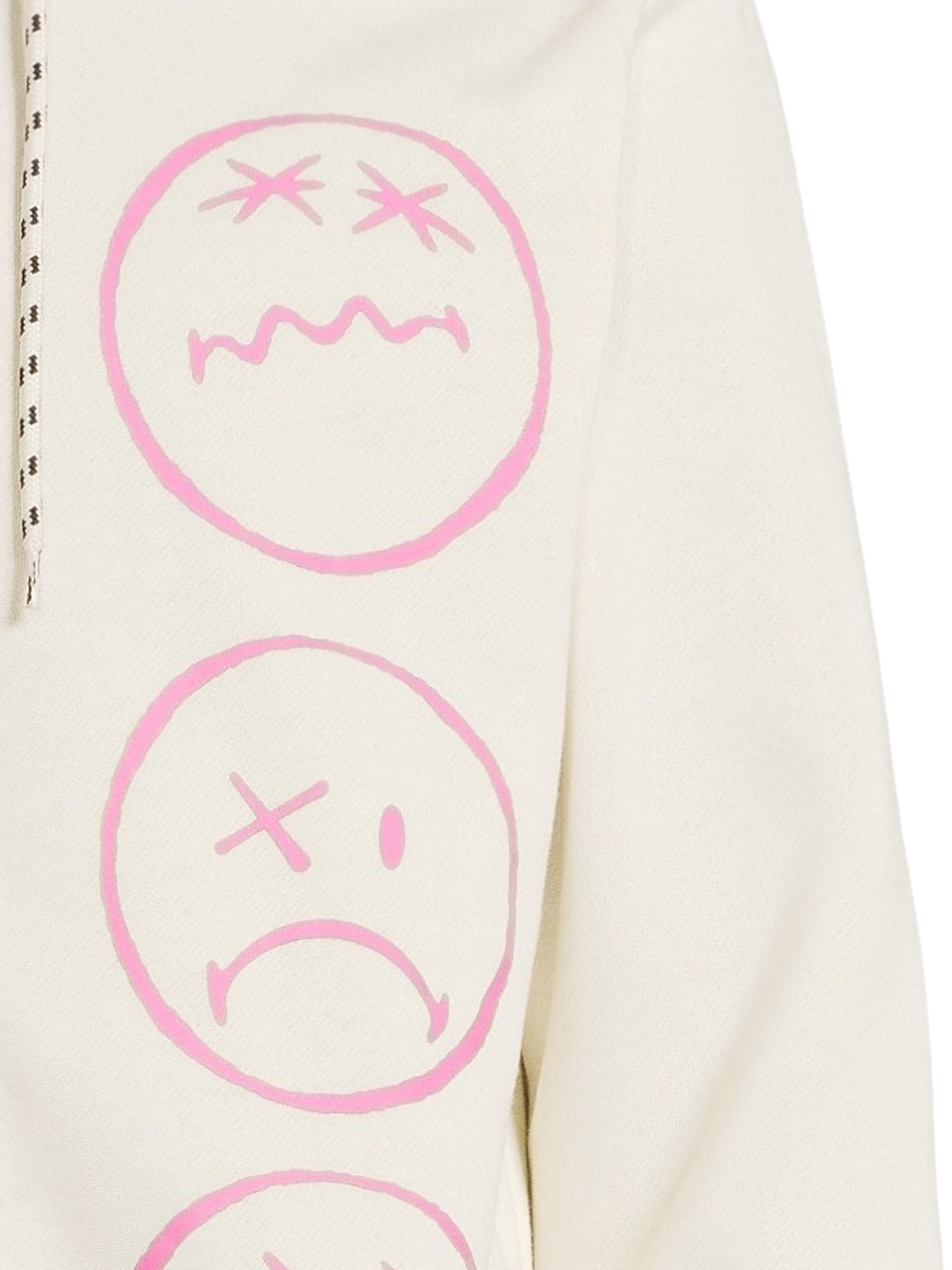 SmileyWorld Men's Graphic Print Hoodie with Long Sleeves, Sizes XS-3XL
