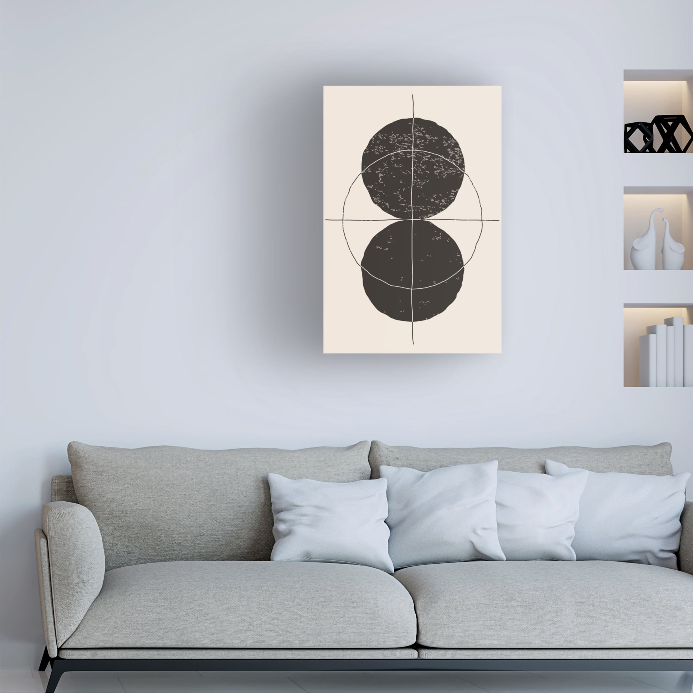 jay stanley 'Minimal Geometric Shapes 2' Canvas Art